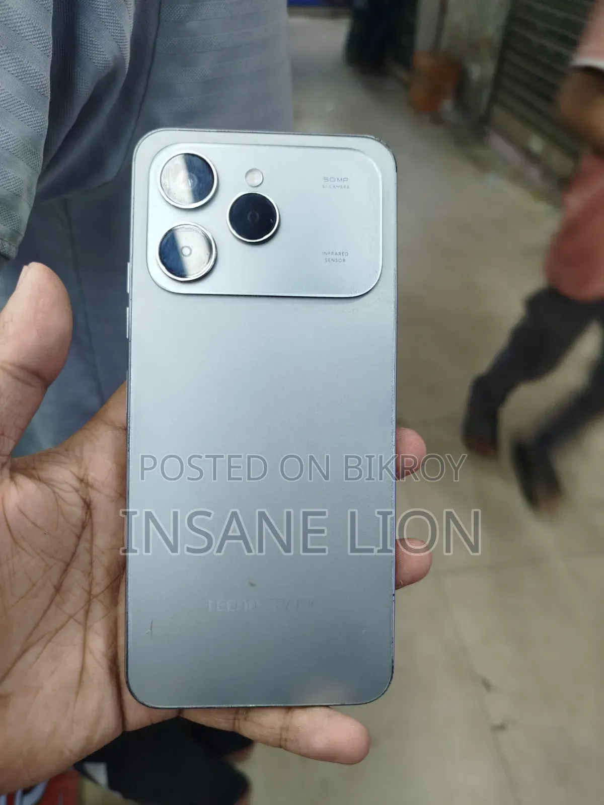 Tecno Spark 40 128 GB Gray
