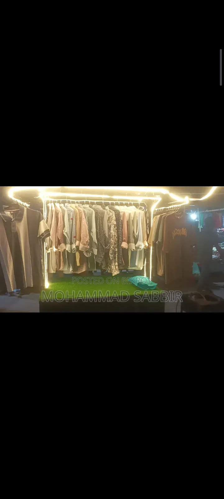 A cloth cart for sale