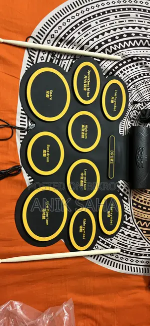 Drum Set With Speaker