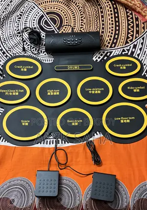Drum Set With Speaker