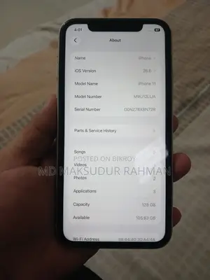 Apple iPhone 11 128 GB White