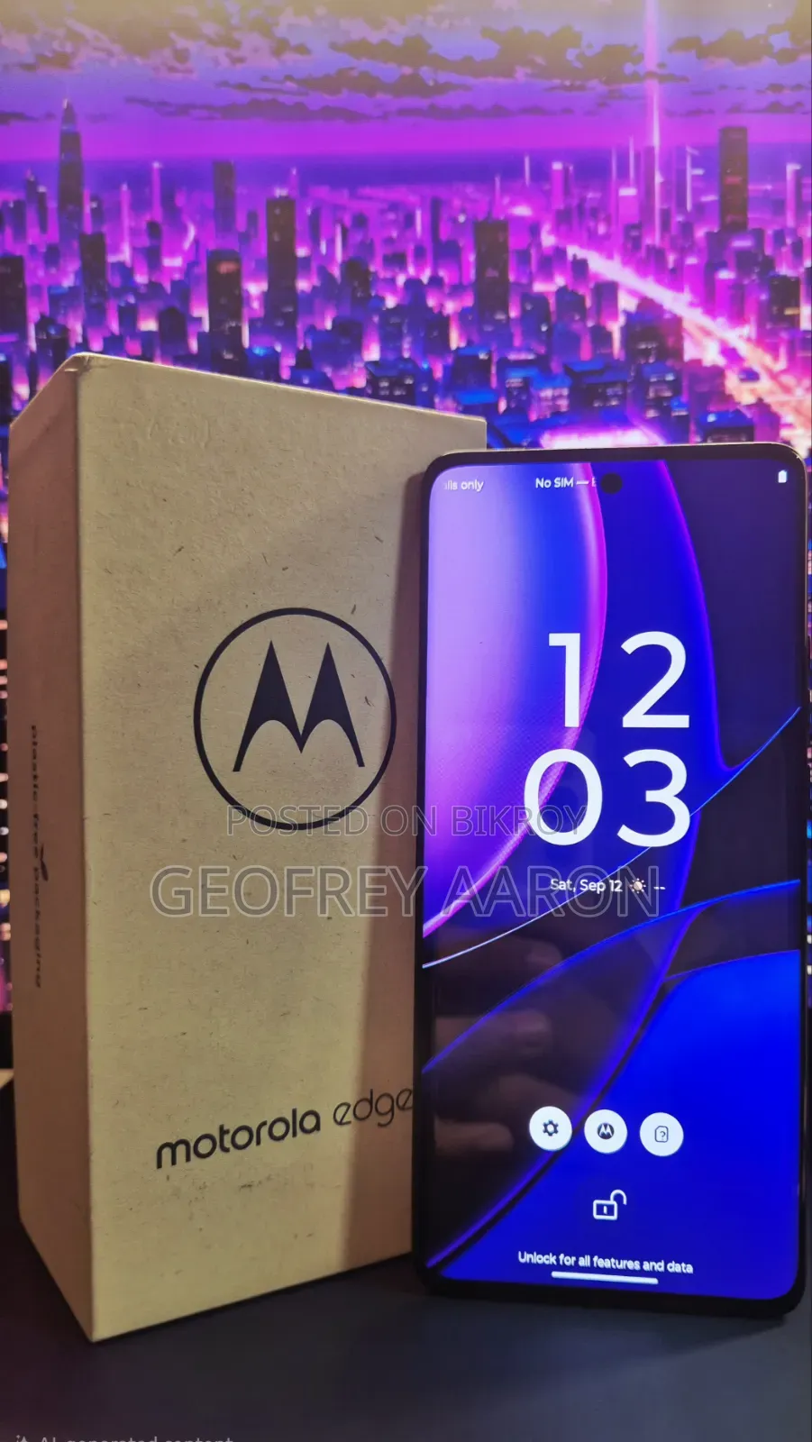 Motorola Edge 40 256 GB Black
