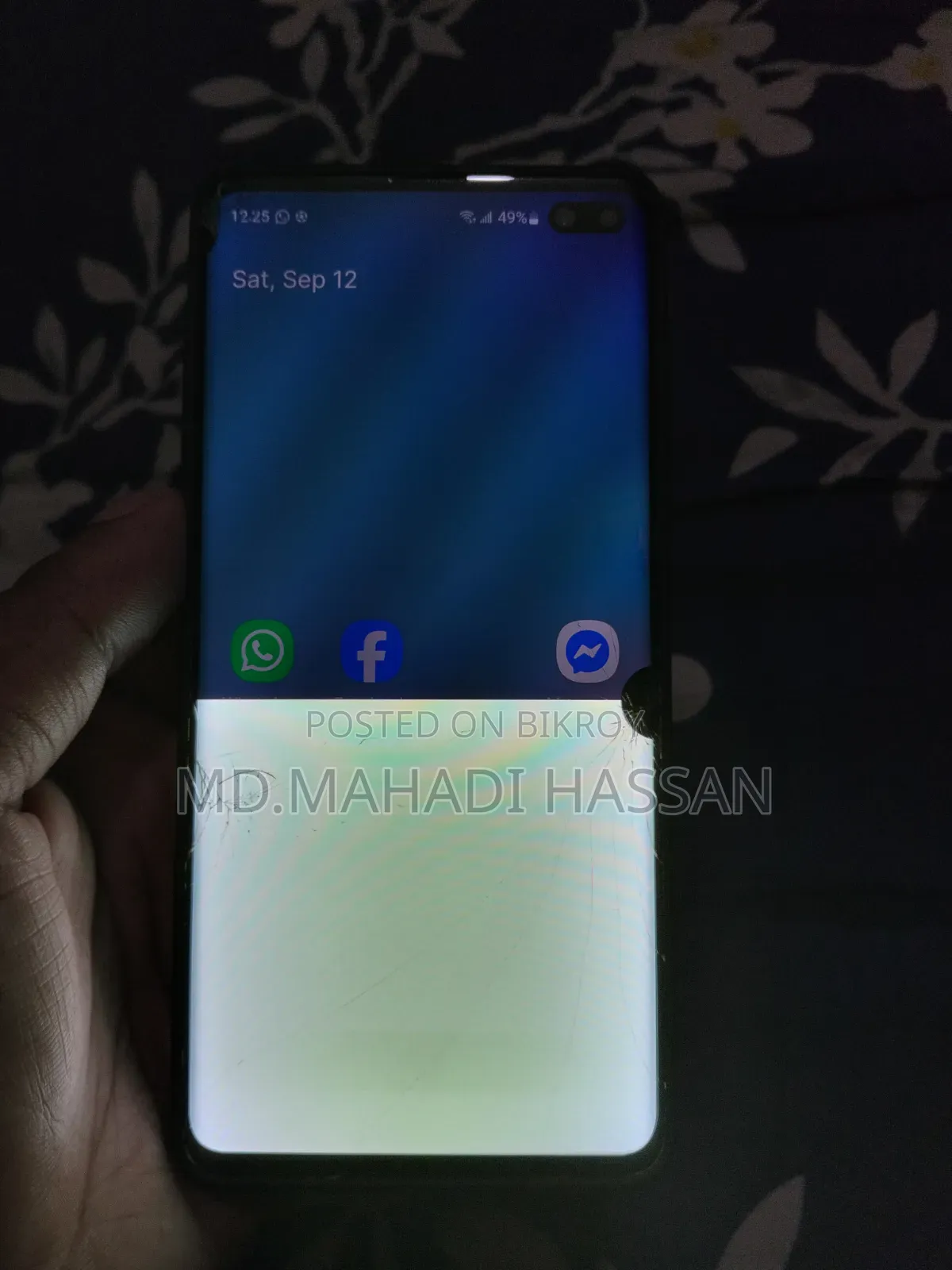 Samsung Galaxy S10 Plus 128 GB Blue