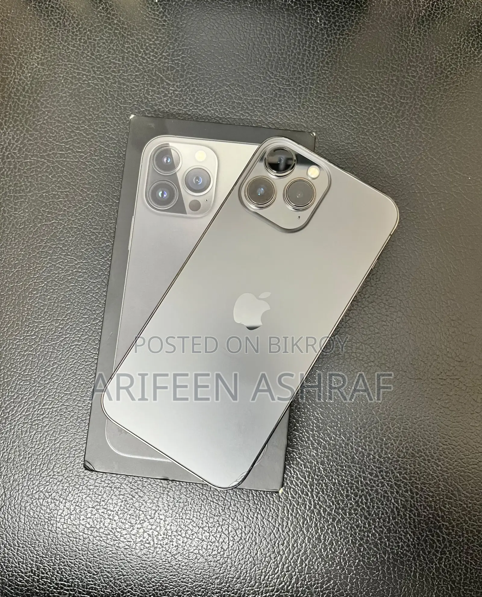 নিউ অ্যাপল আইফোন ১৩ প্রো ম্যাক্স ১২৮ জিবি গ্রে