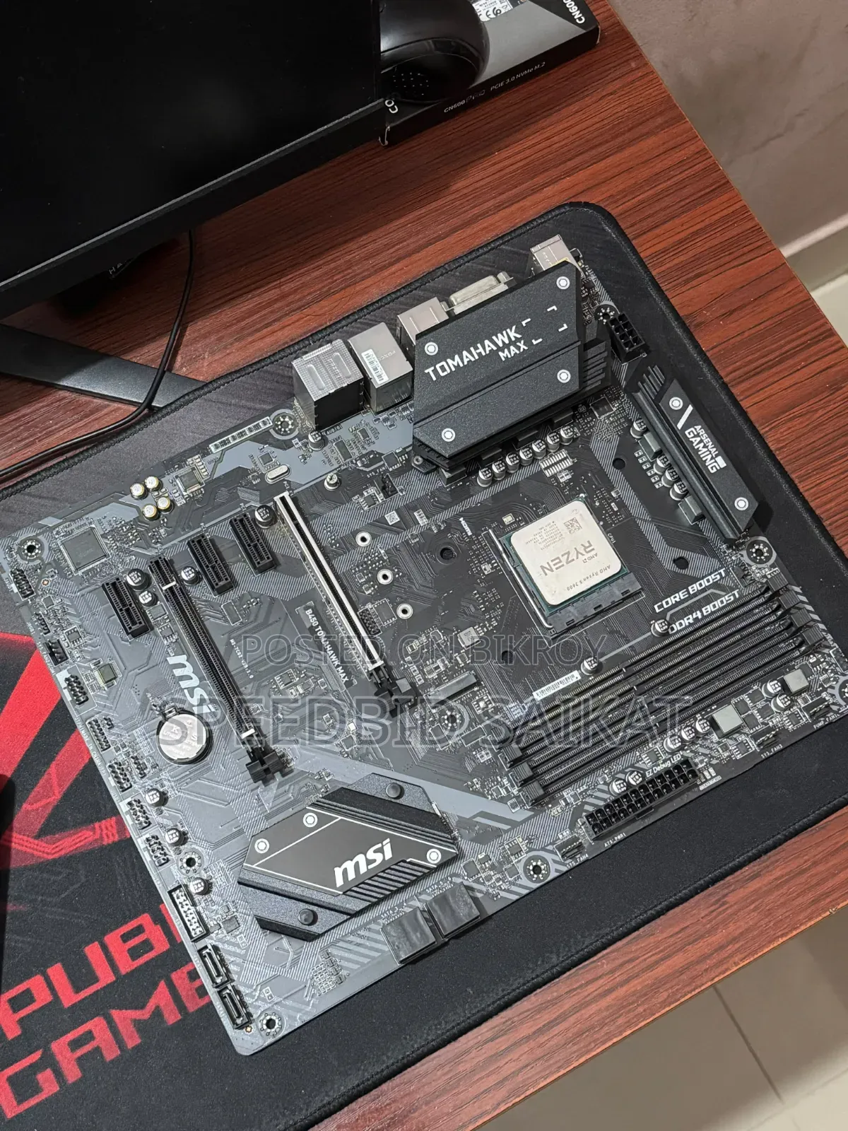 Ryzen 5 3600 + MSI B450 TOMAHAWK MAX Combo