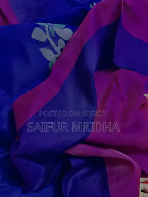 Jamdani Fabric made from Cotton or Half-Silk.