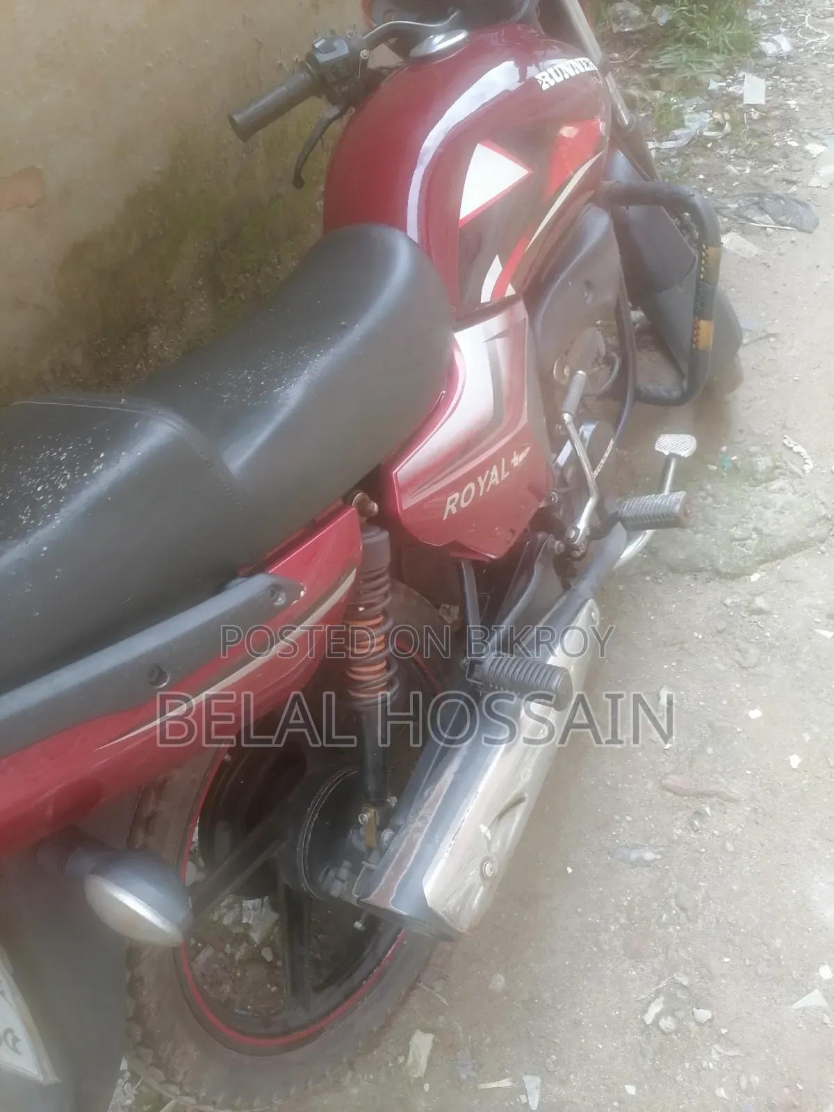 Royal Motorcycle 2019 Red