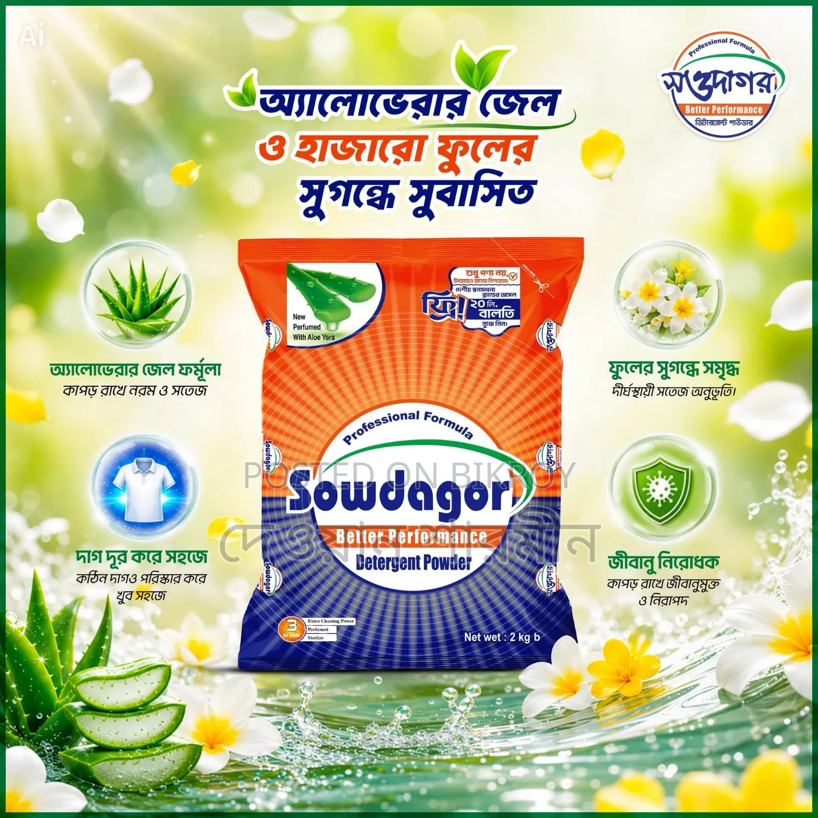 Sowdagor Better Performance Detergent Powder