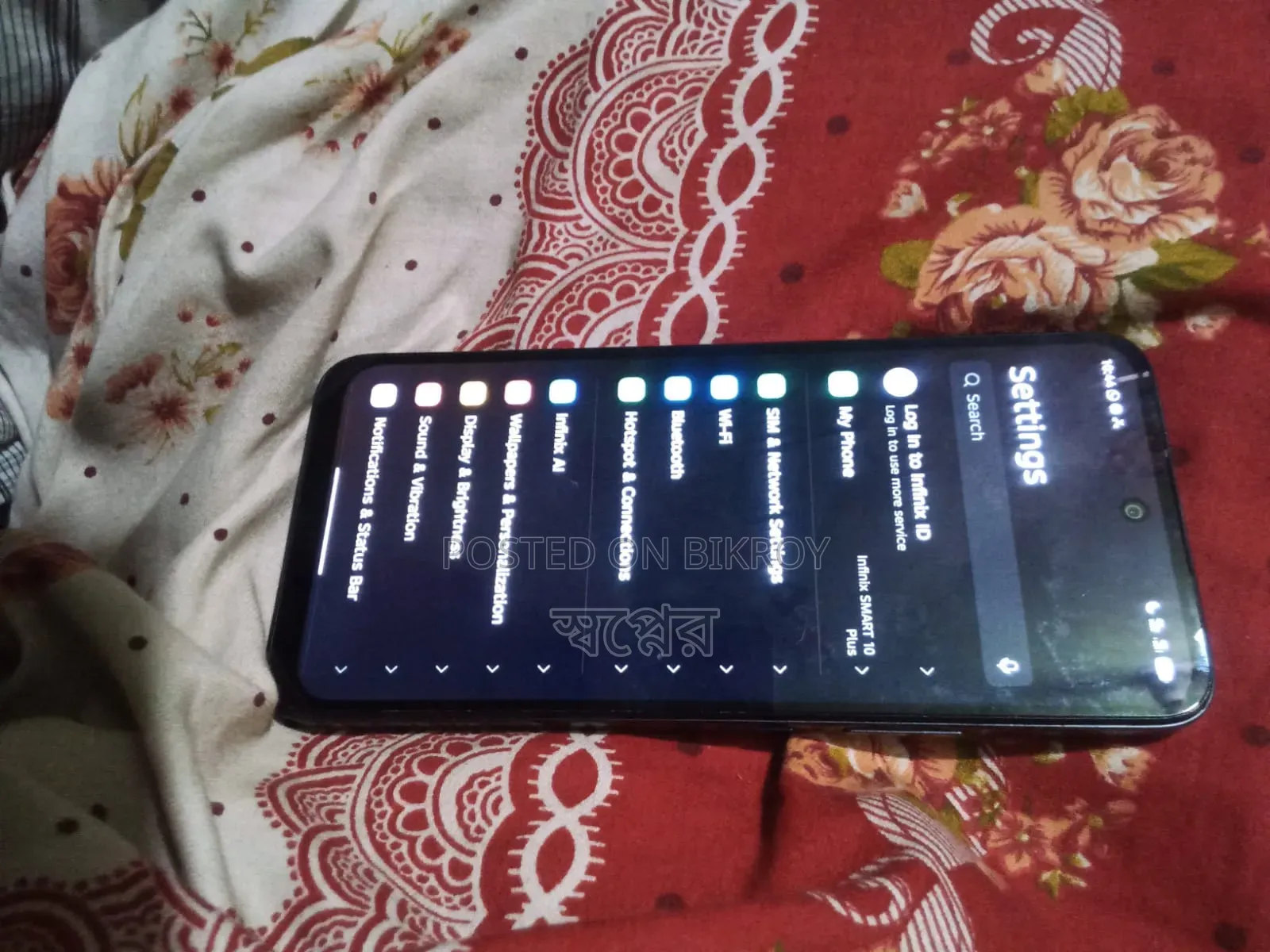 Infinix Smart 10 Plus 128 GB Black