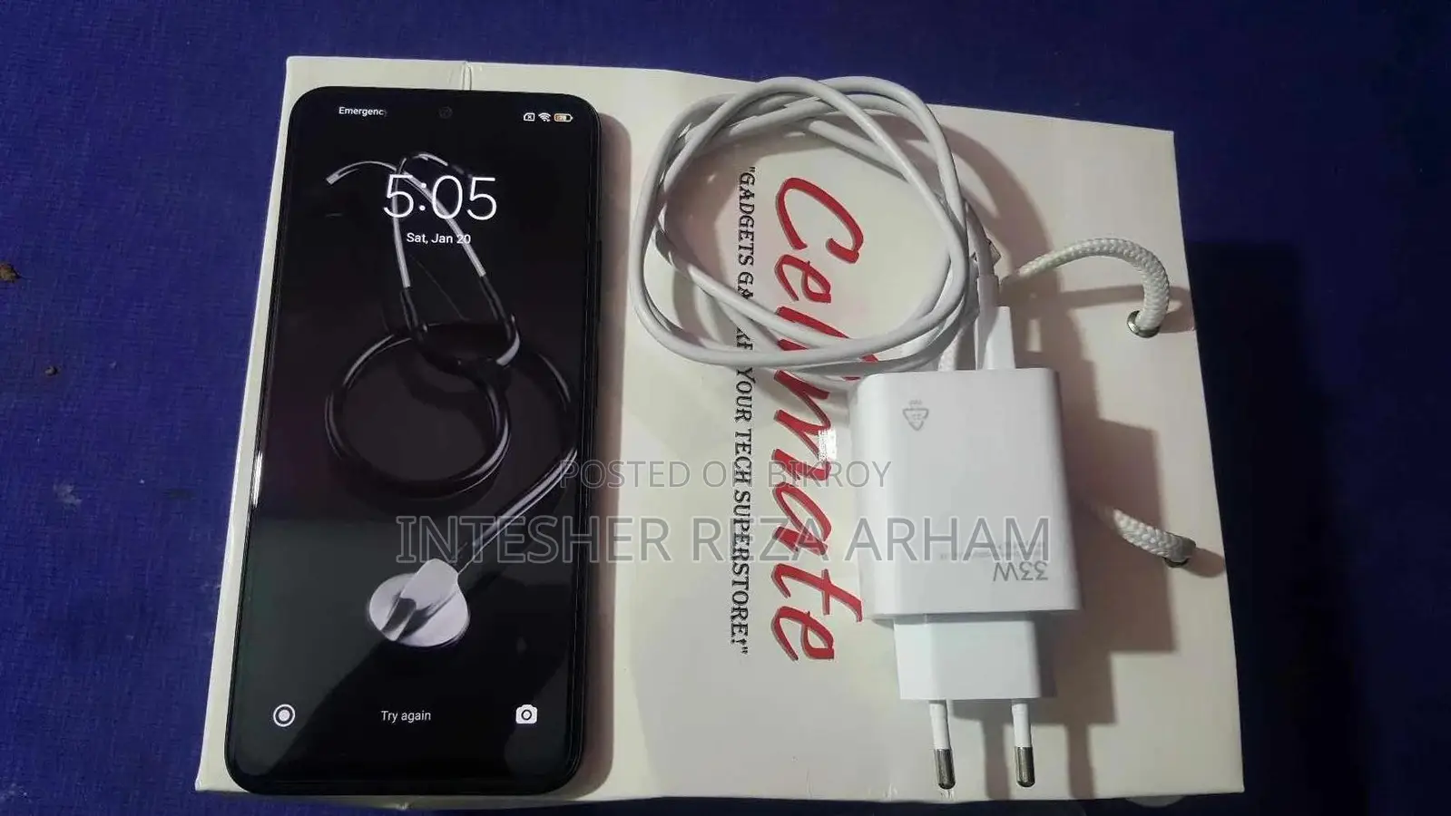 Xiaomi Redmi Note 12 256 GB Black
