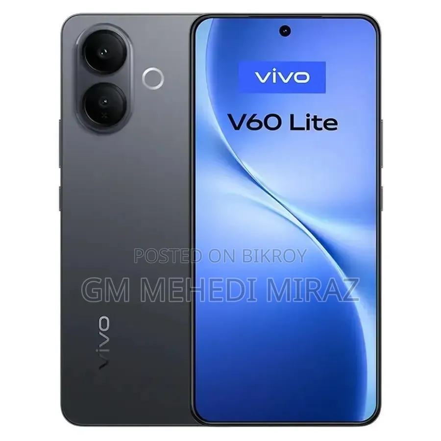 New Vivo V60 Lite 4G 256 GB Black