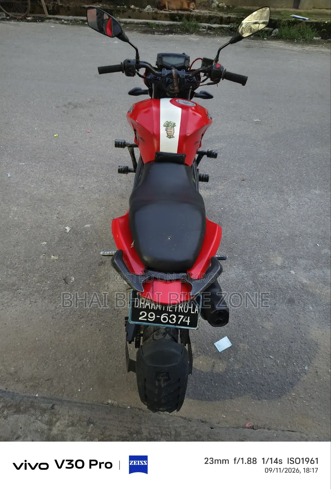 TVS Apache 160 4V 2020 Red