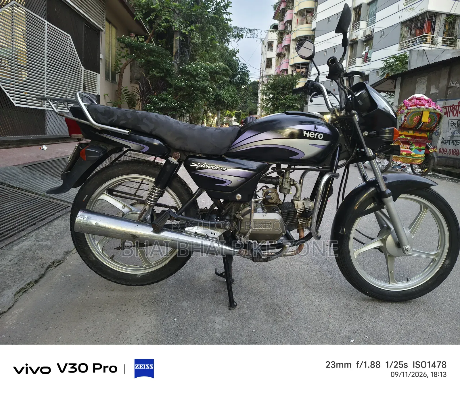 Hero Splendor Plus 2020 Black
