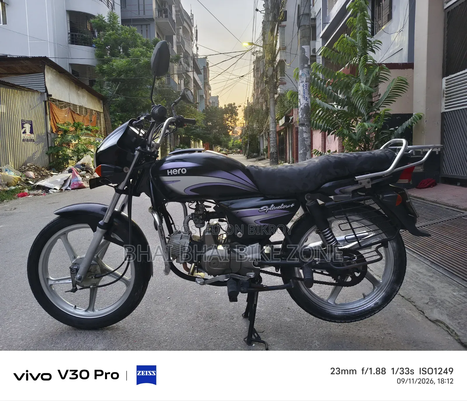 Hero Splendor Plus 2020 Black