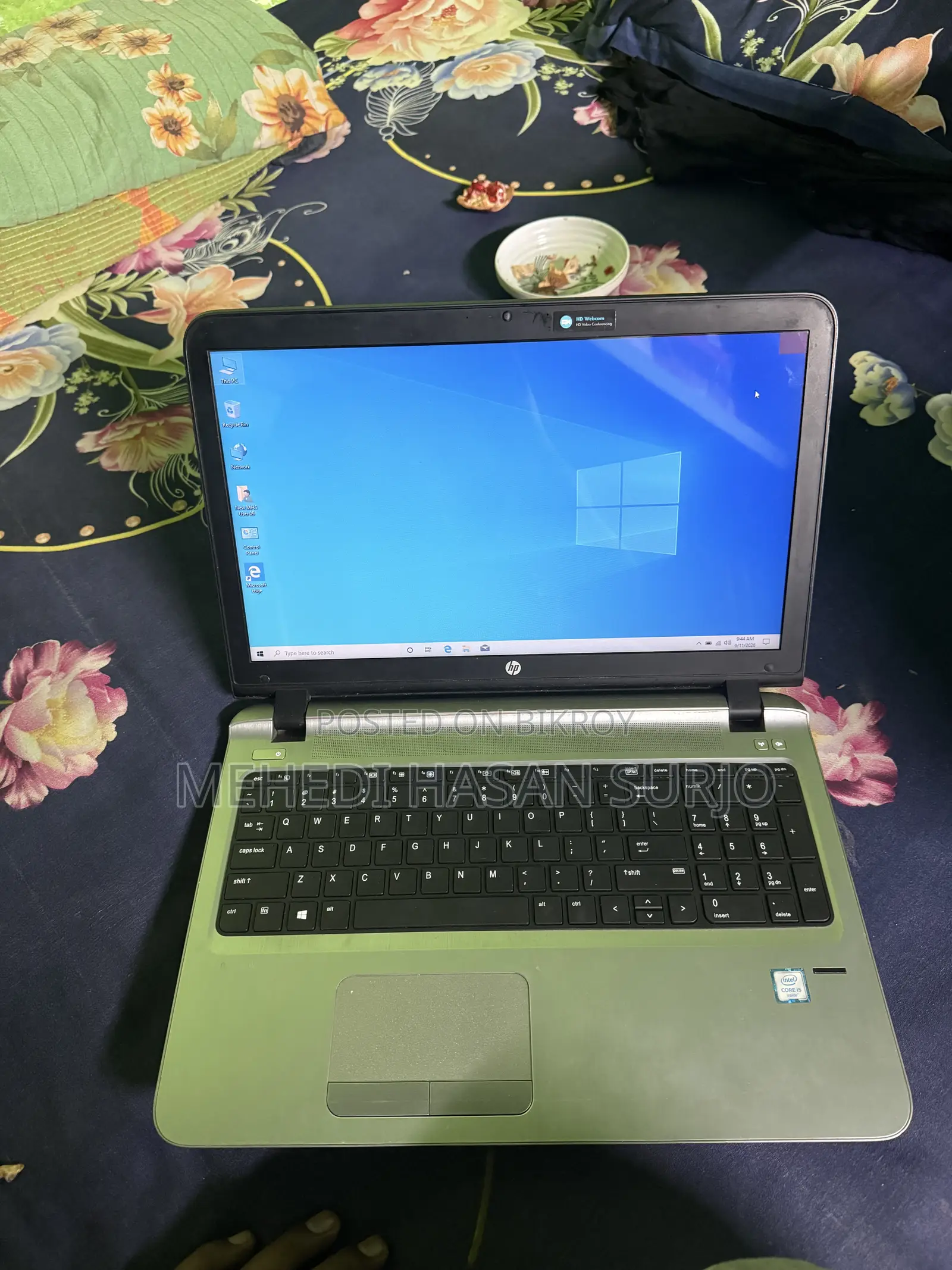 Laptop HP 15 8GB Intel Core I5 HDD+SSD 128GB