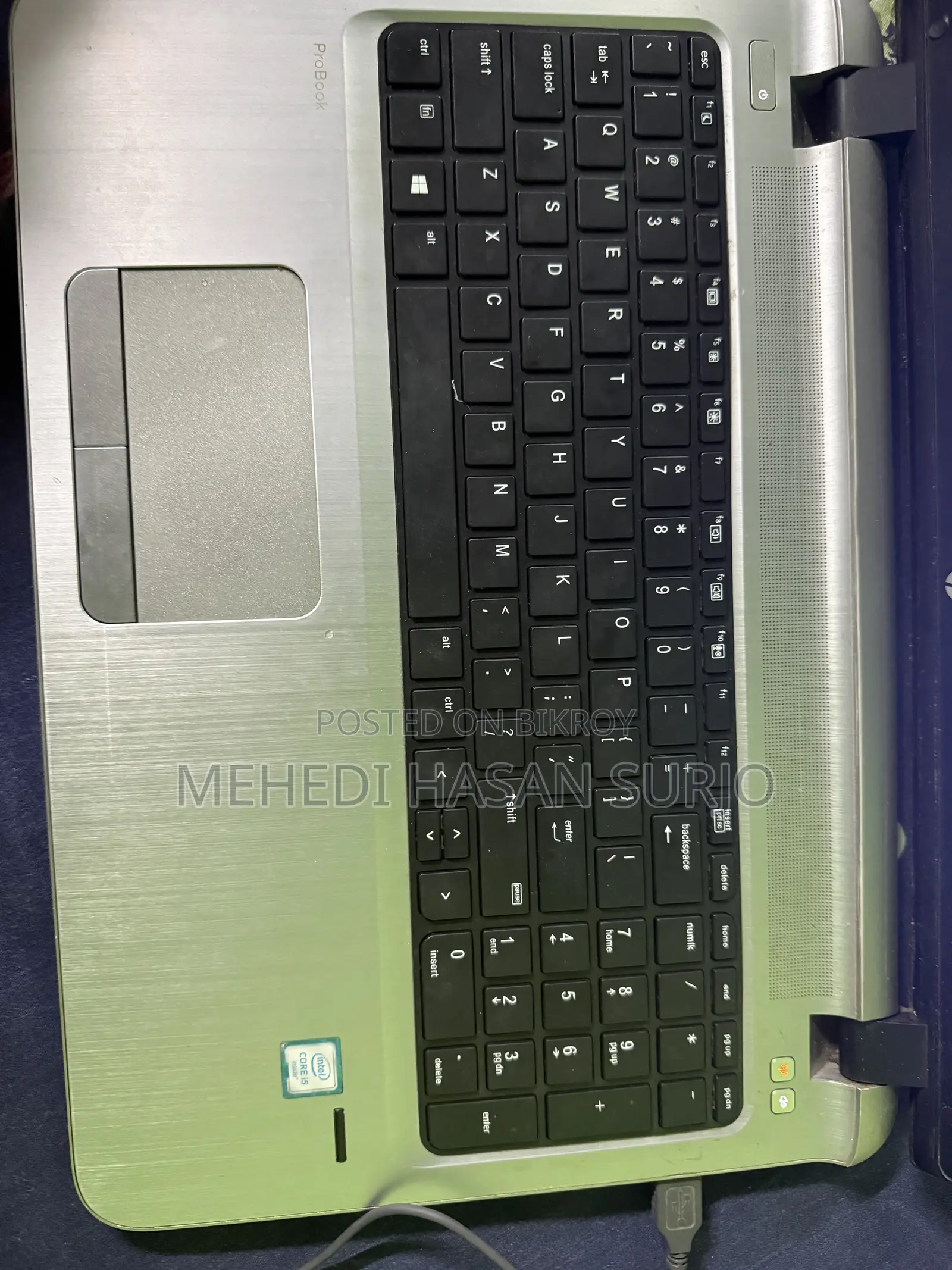 Laptop HP 15 8GB Intel Core I5 HDD+SSD 128GB