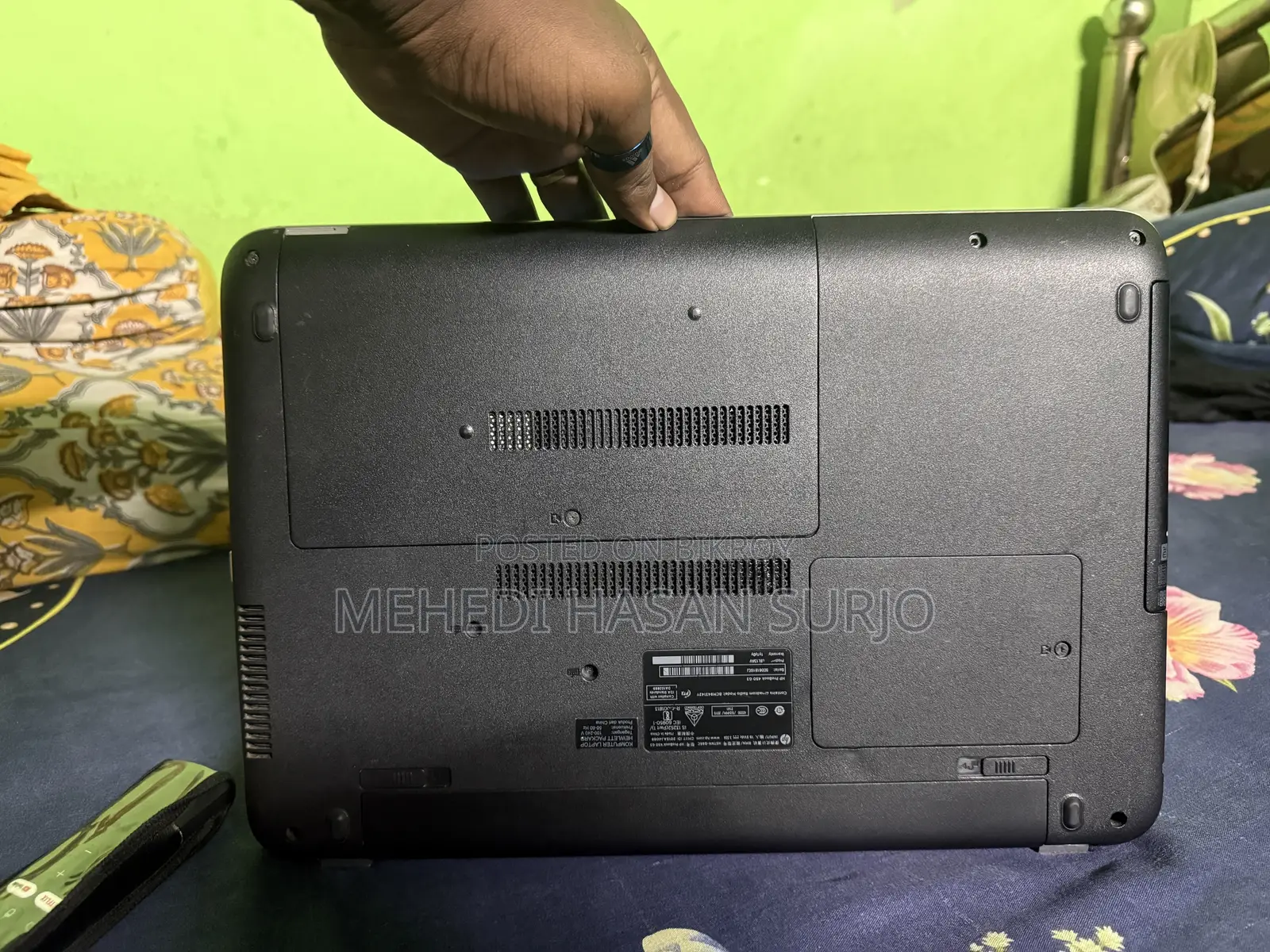 Laptop HP 15 8GB Intel Core I5 HDD+SSD 128GB