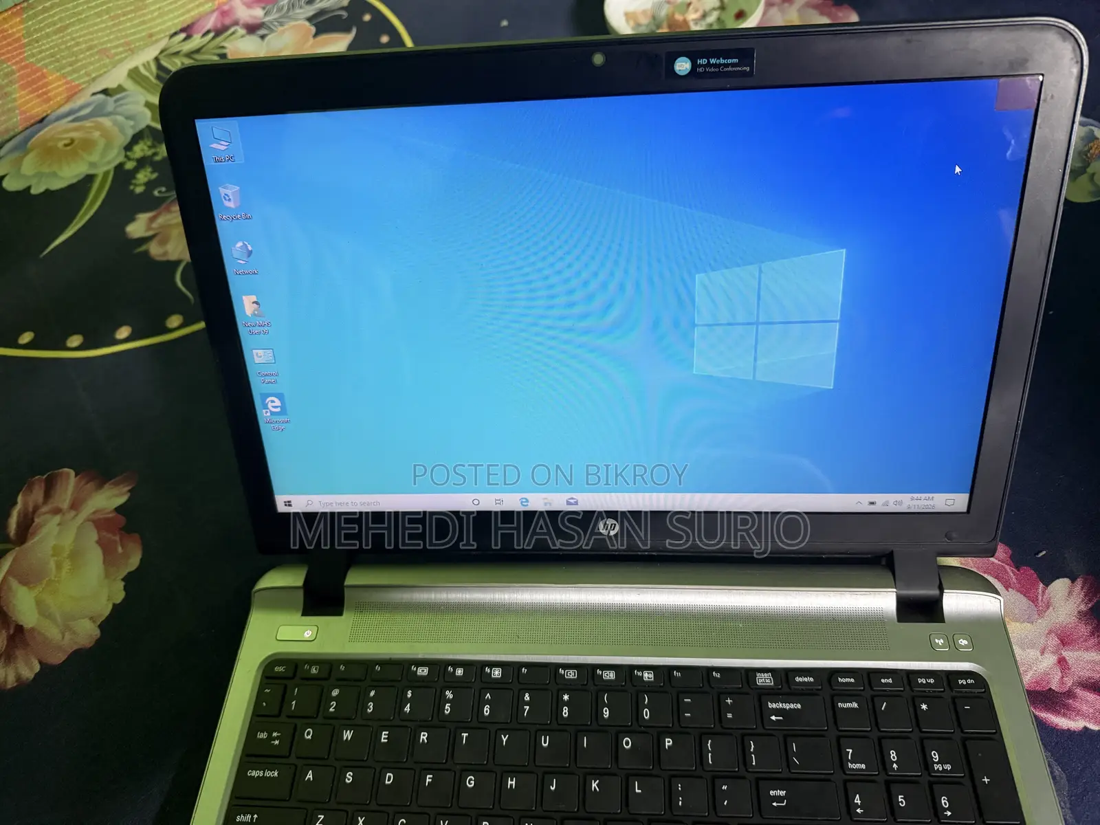Laptop HP 15 8GB Intel Core I5 HDD+SSD 128GB