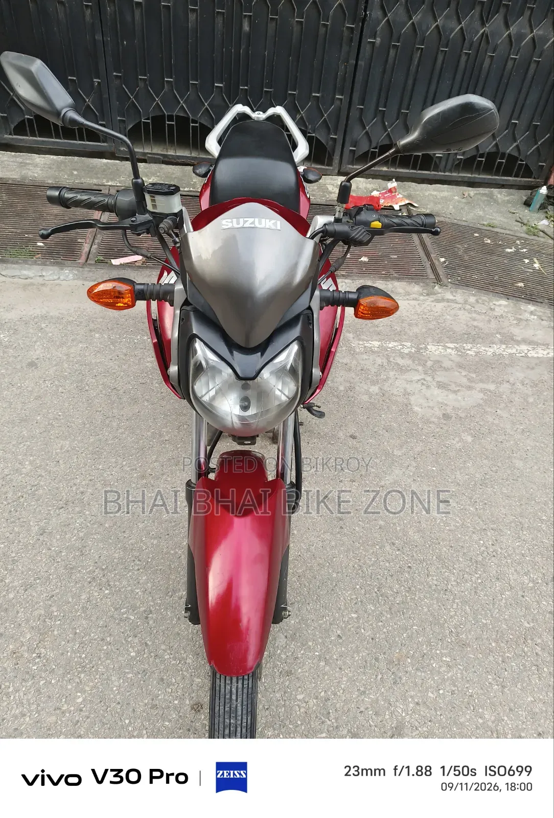 Suzuki GSX 125 2023 Red