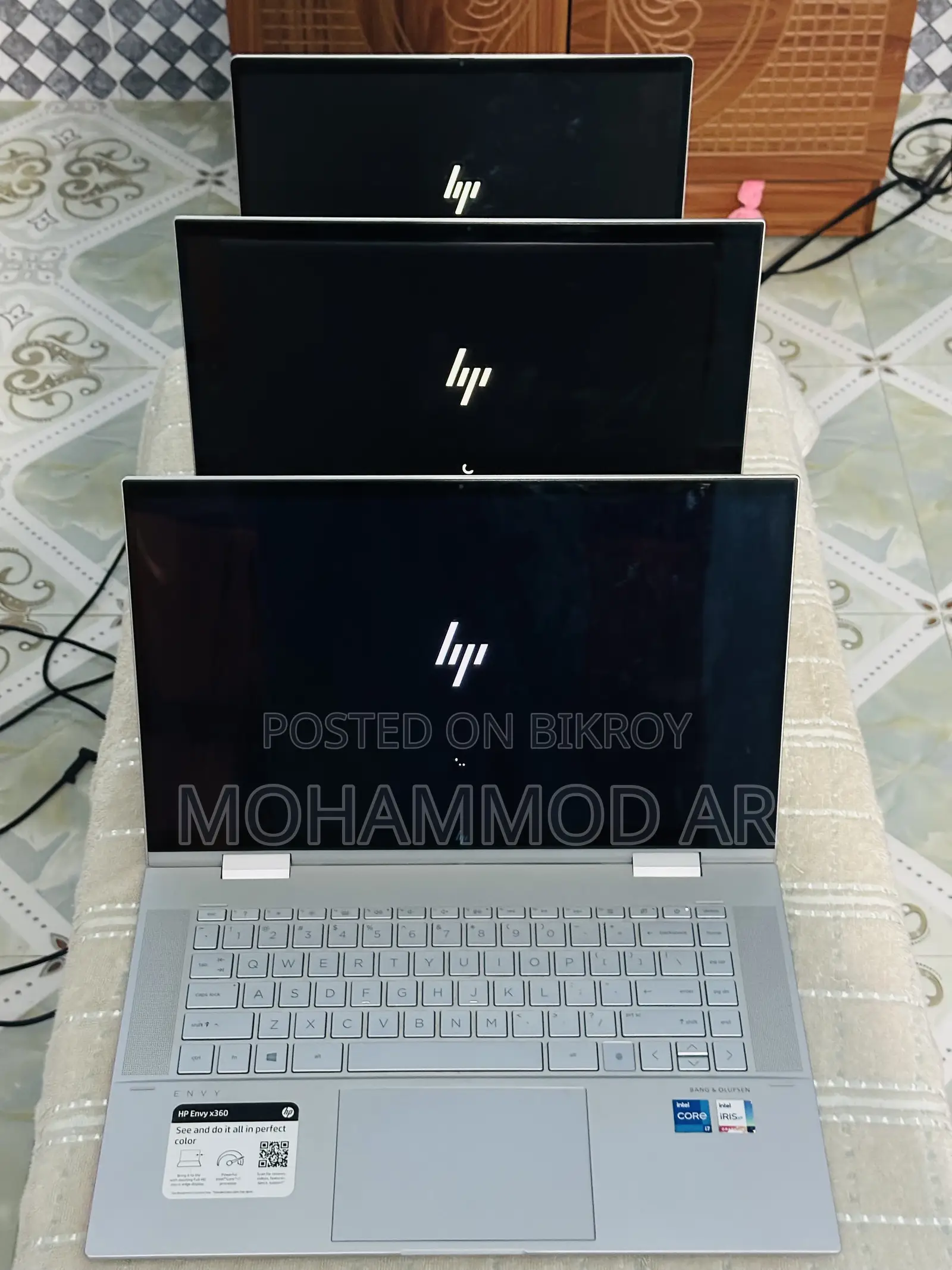 Laptop HP Envy 15-Ep0xxx 16GB Intel Core I7 SSHD (Hybrid) 500GB