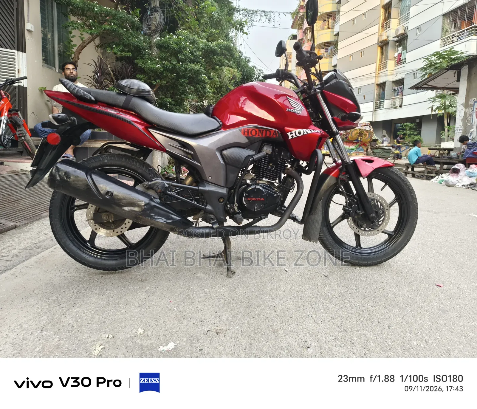 হোন্ডা টুডে ২০১৮ রেড