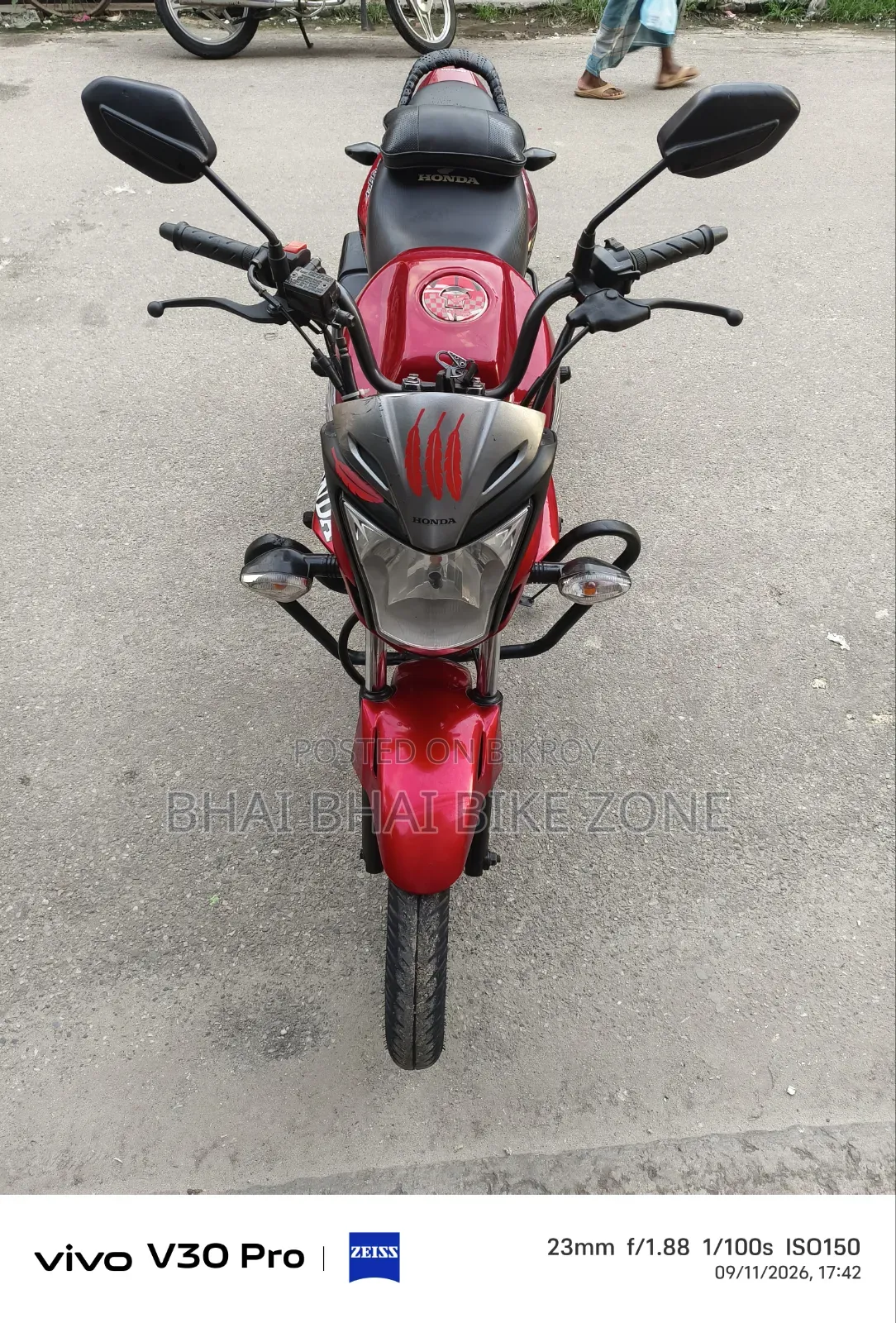 হোন্ডা টুডে ২০১৮ রেড