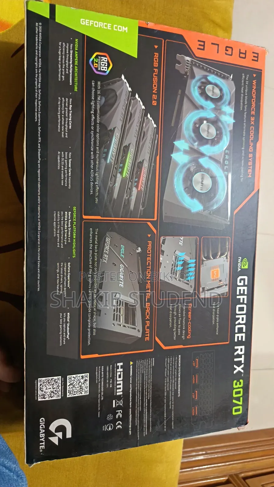 PC GPU Graphics Card 3070