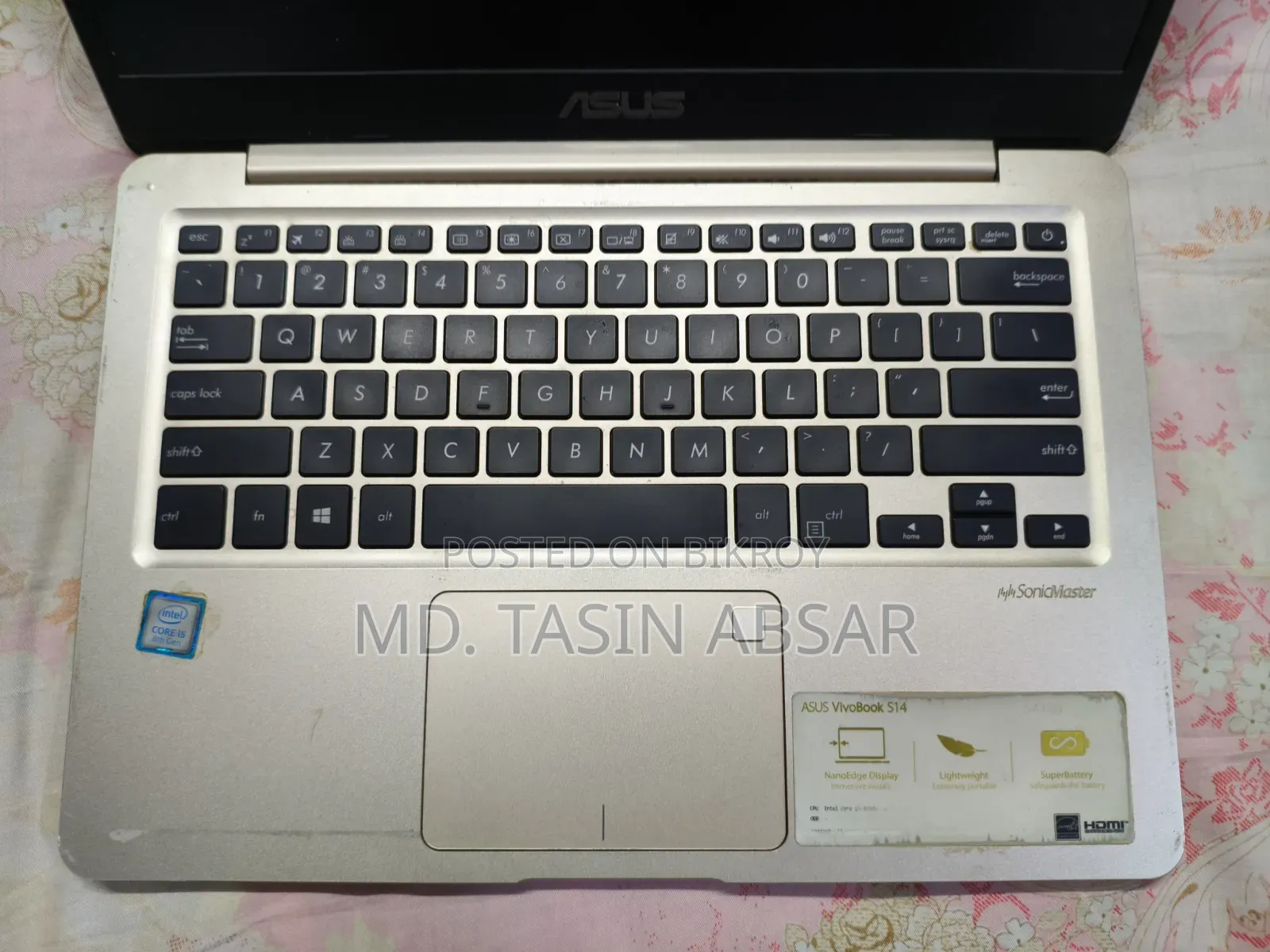 Laptop ASUS VivoBook S14 S410UA 8GB Intel Core I5 HDD 1T
