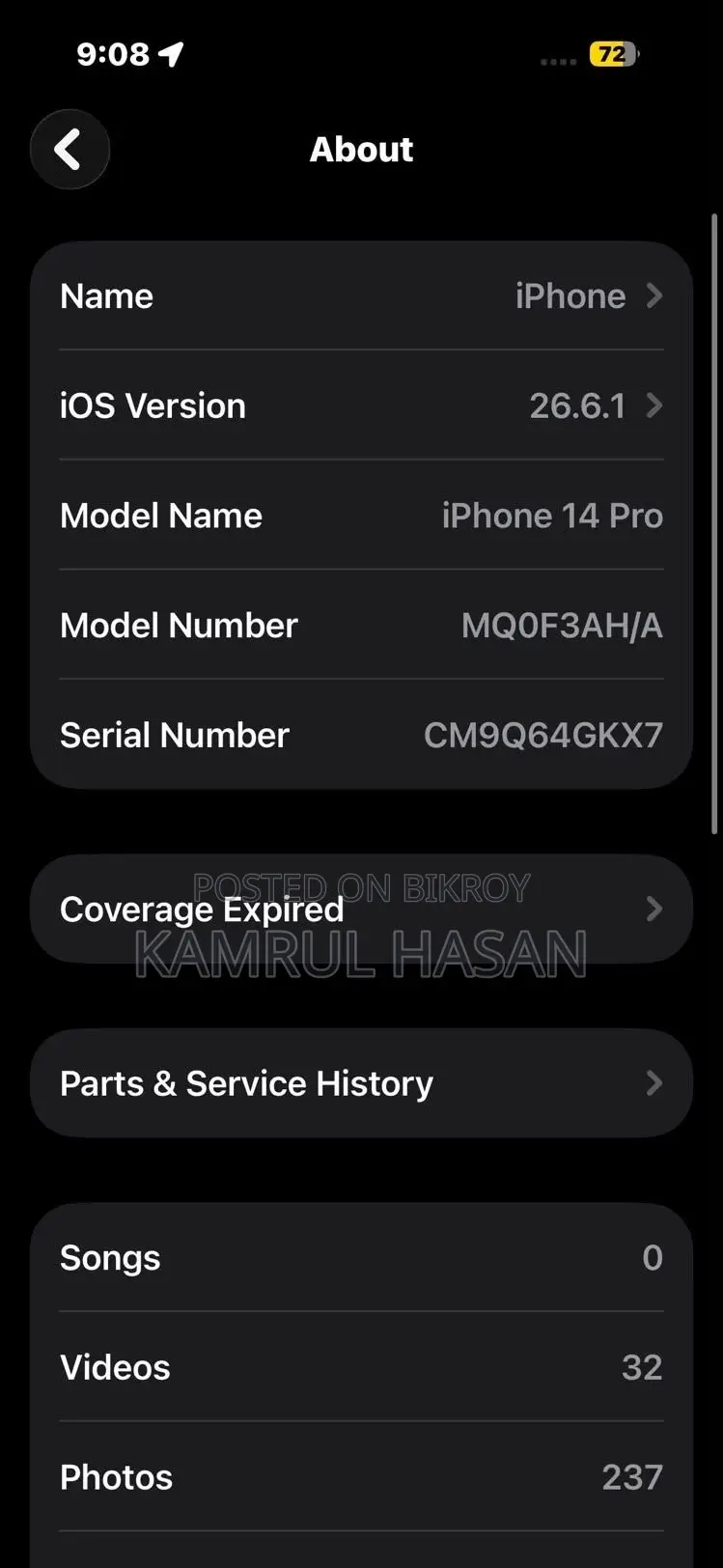 Apple iPhone 14 Pro 128 GB Purple