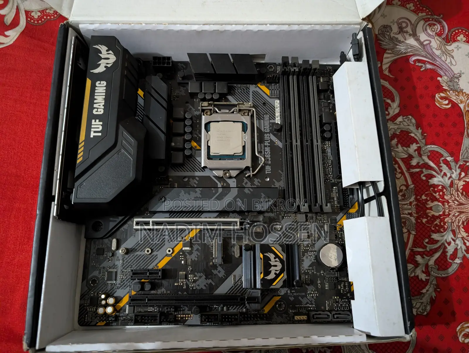 ASUS TUF B365M-Plus Motherboard With Intel i7 - DeepCool Castle