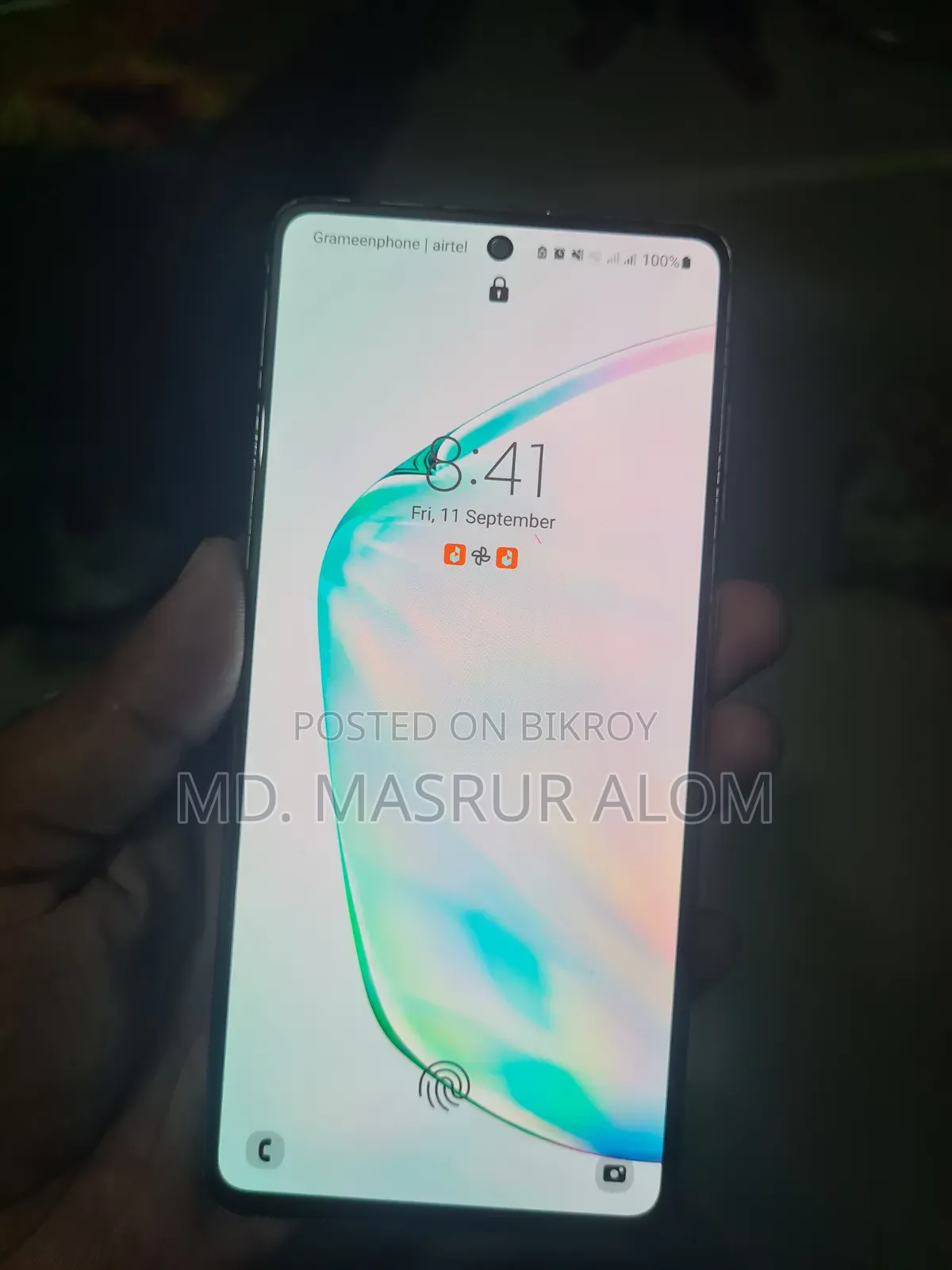 Samsung Galaxy Note 10 Lite 128 GB Graphite