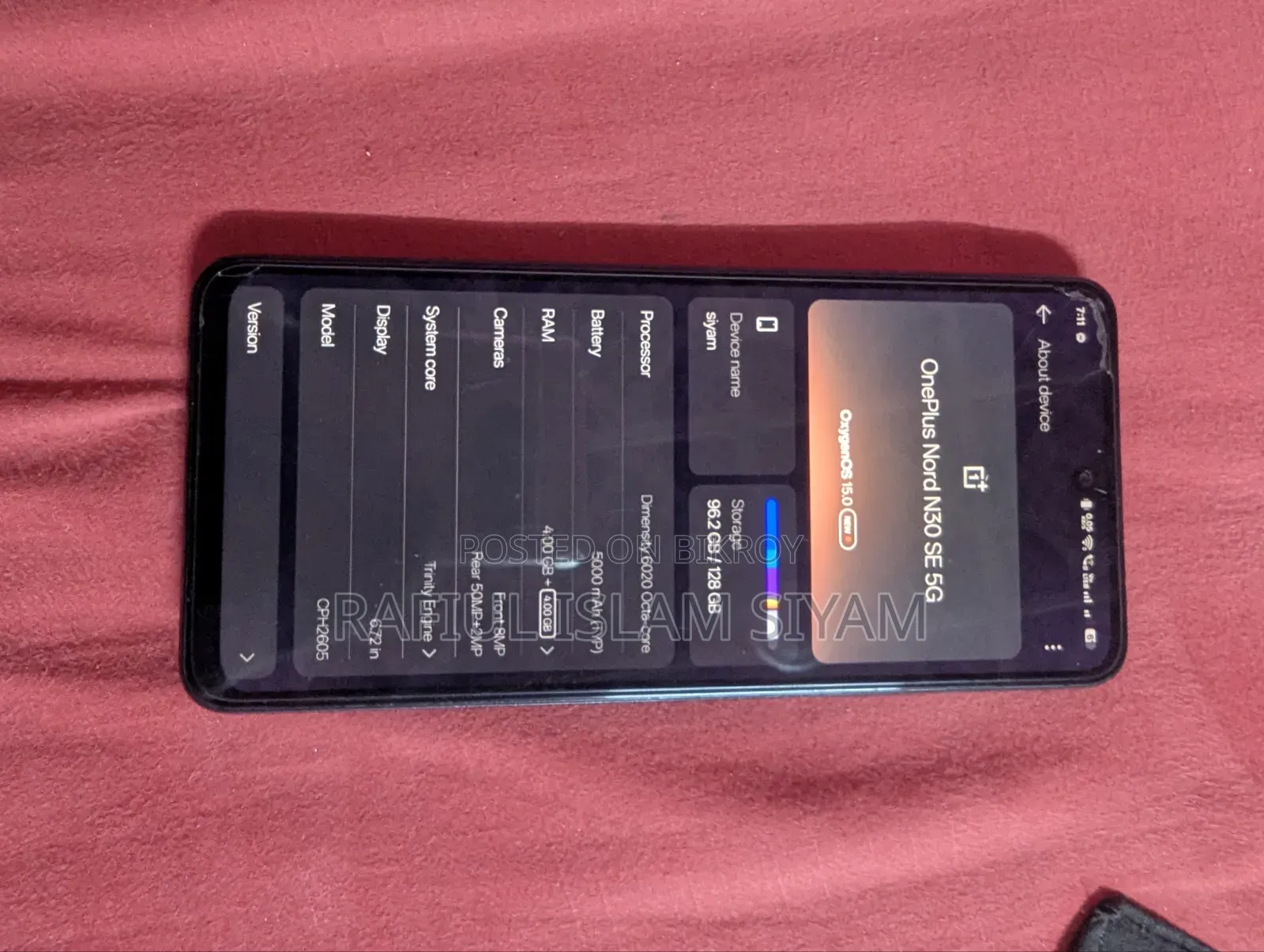 OnePlus Nord N30 SE 128 GB Black