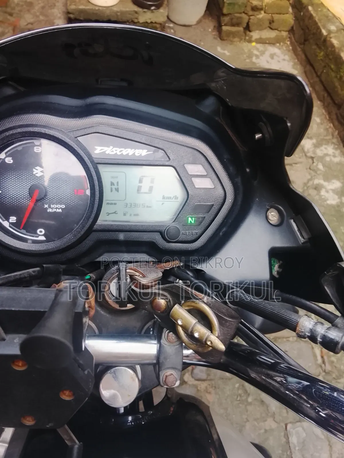 Bajaj Discover 110 2021 Red