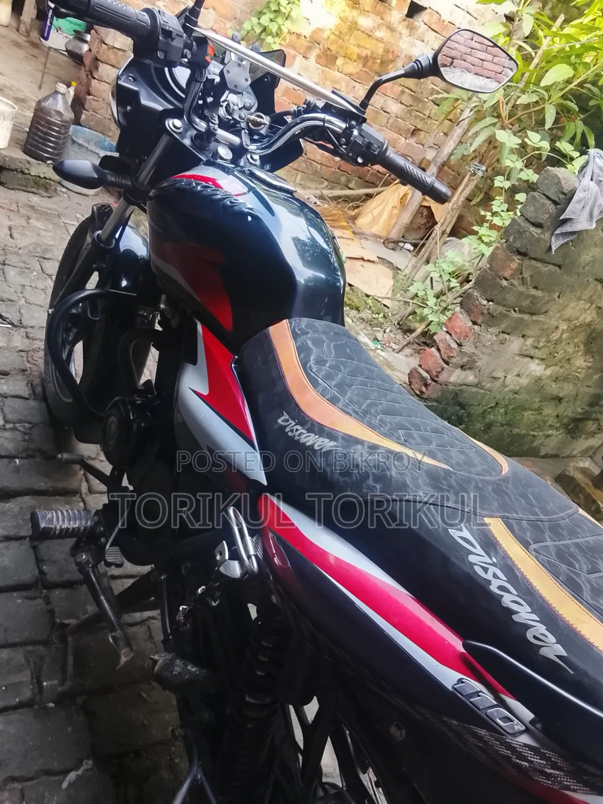 Bajaj Discover 110 2021 Red