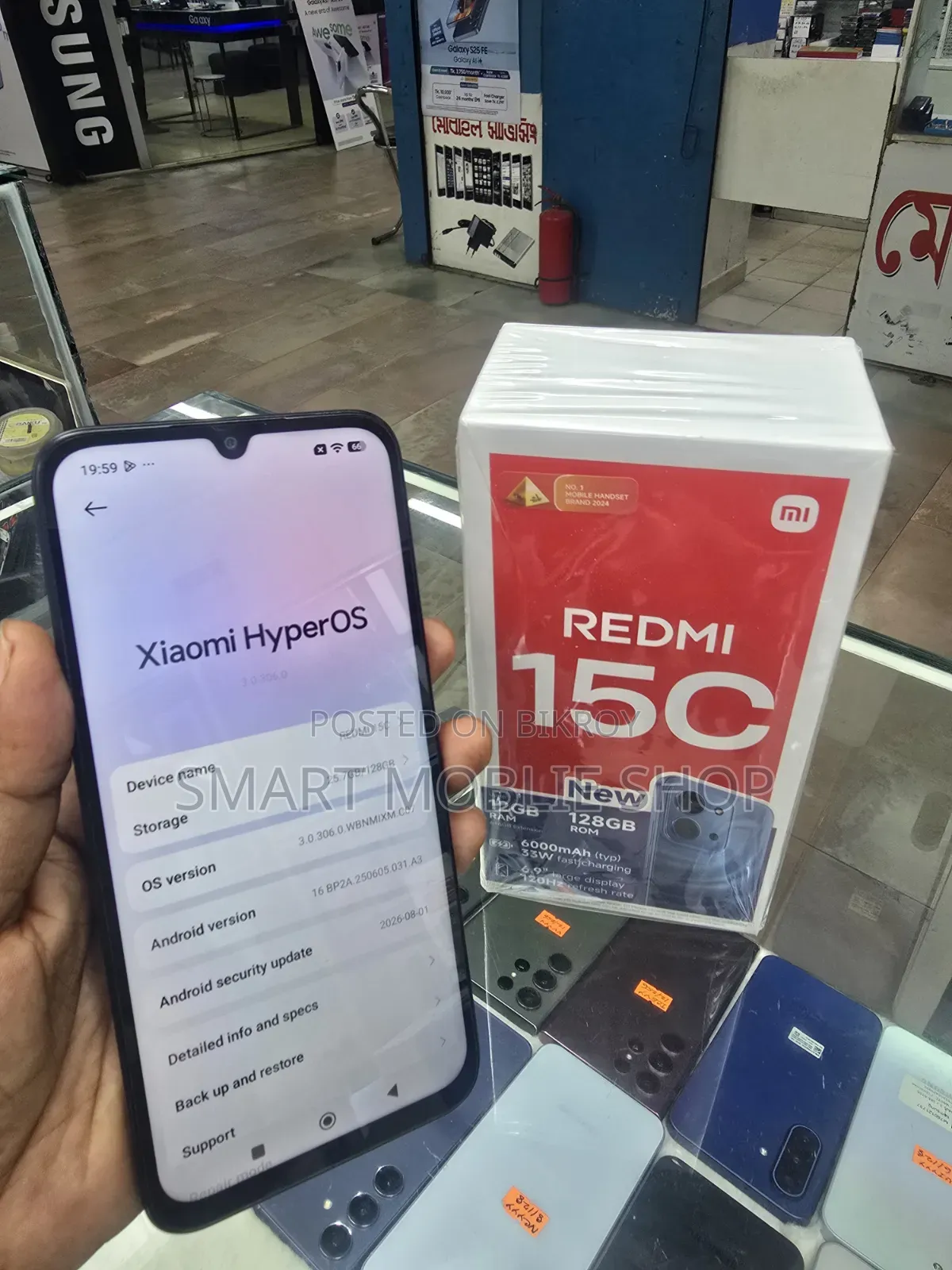 Xiaomi Redmi 15C 128 GB Black