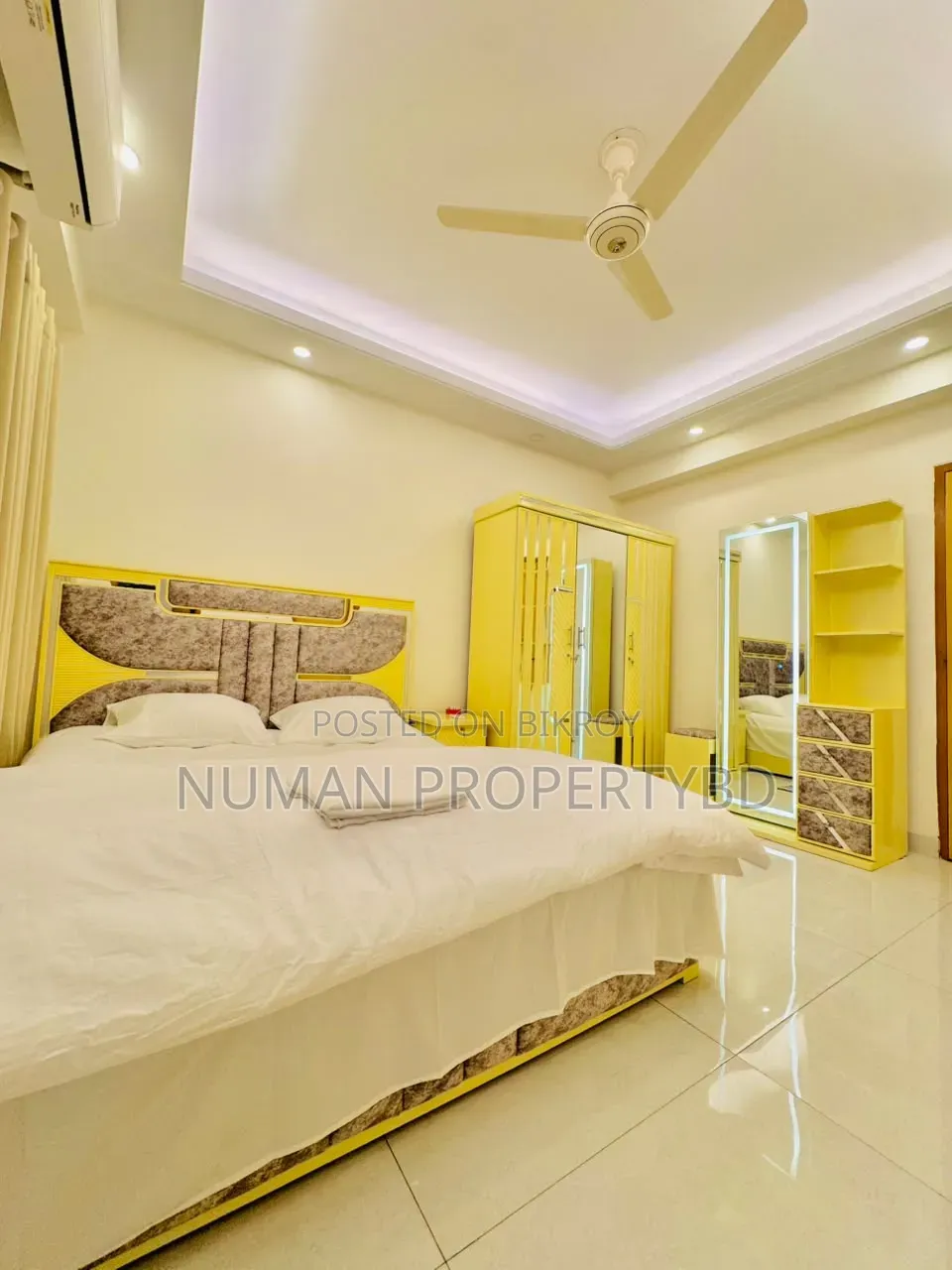 Daily Weekly Monthly Full Furnish Service Room Rent