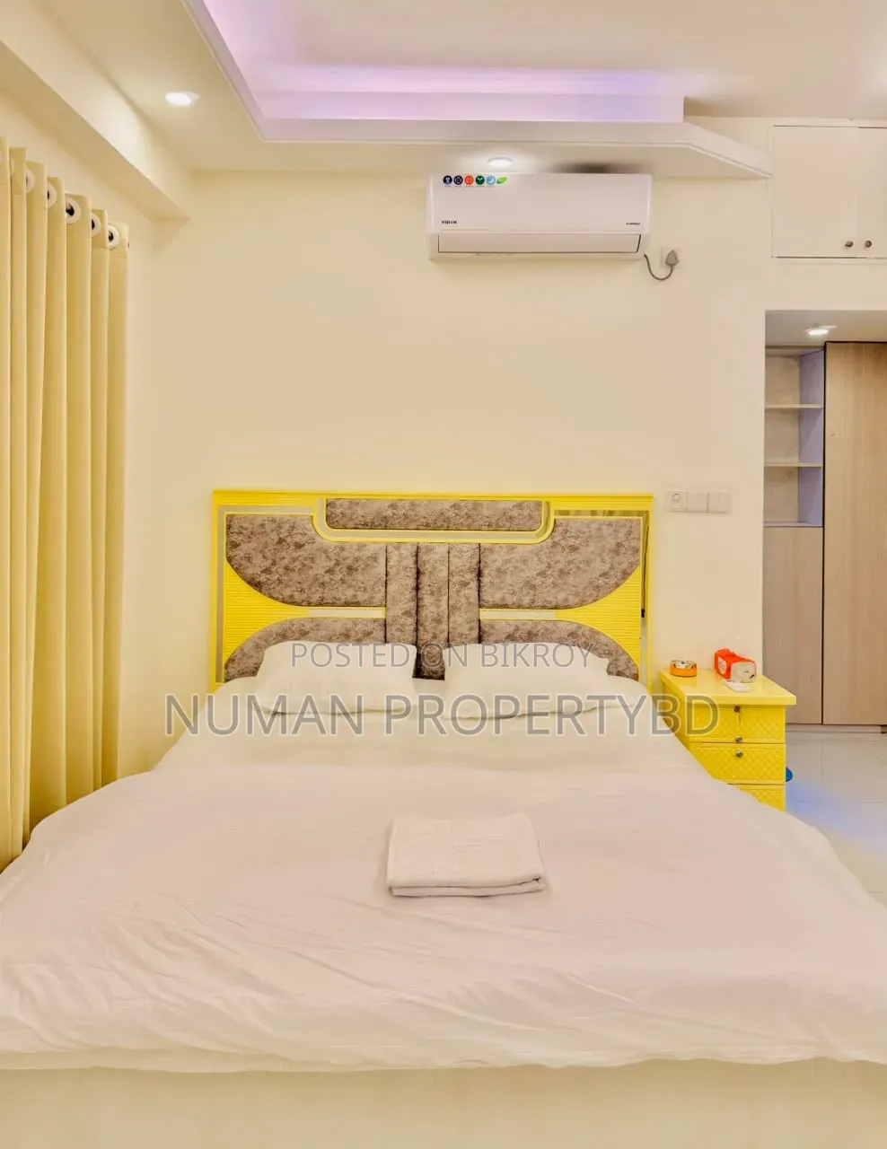 Daily Weekly Monthly Full Furnish Service Room Rent