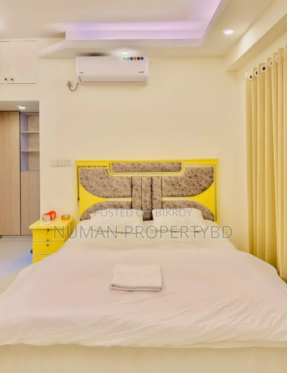Daily Weekly Monthly Full Furnish Service Room Rent