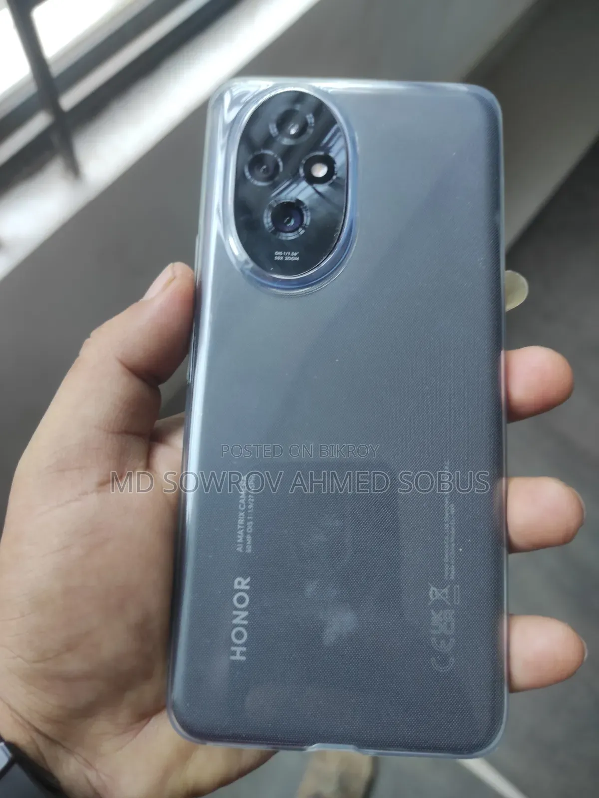 New Honor 200 256 GB Black