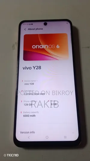 নতুন ভিভো ওয়াই২৮ ২৫৬ জিবি