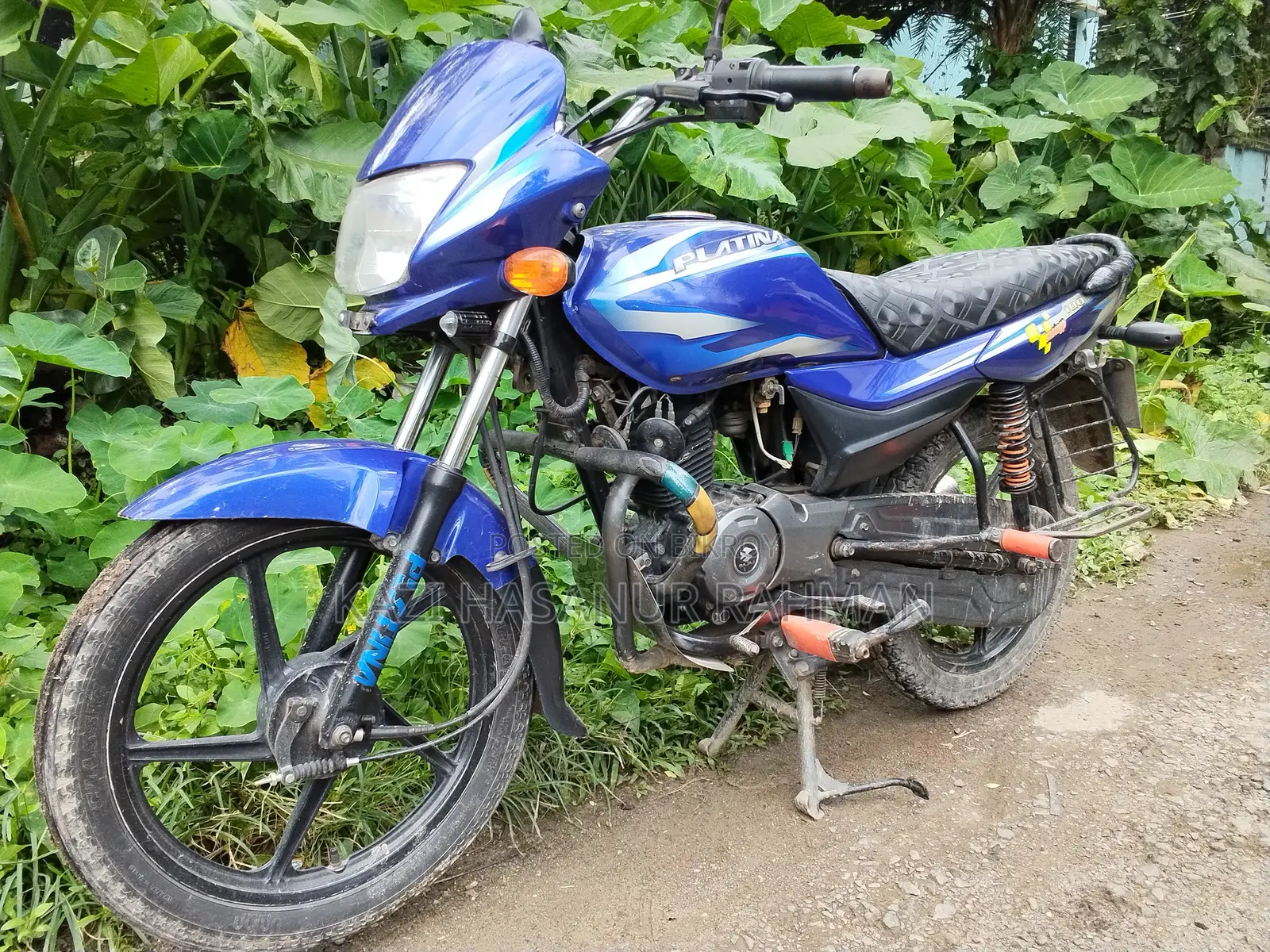Bajaj Platina 110 ES 2020 Blue