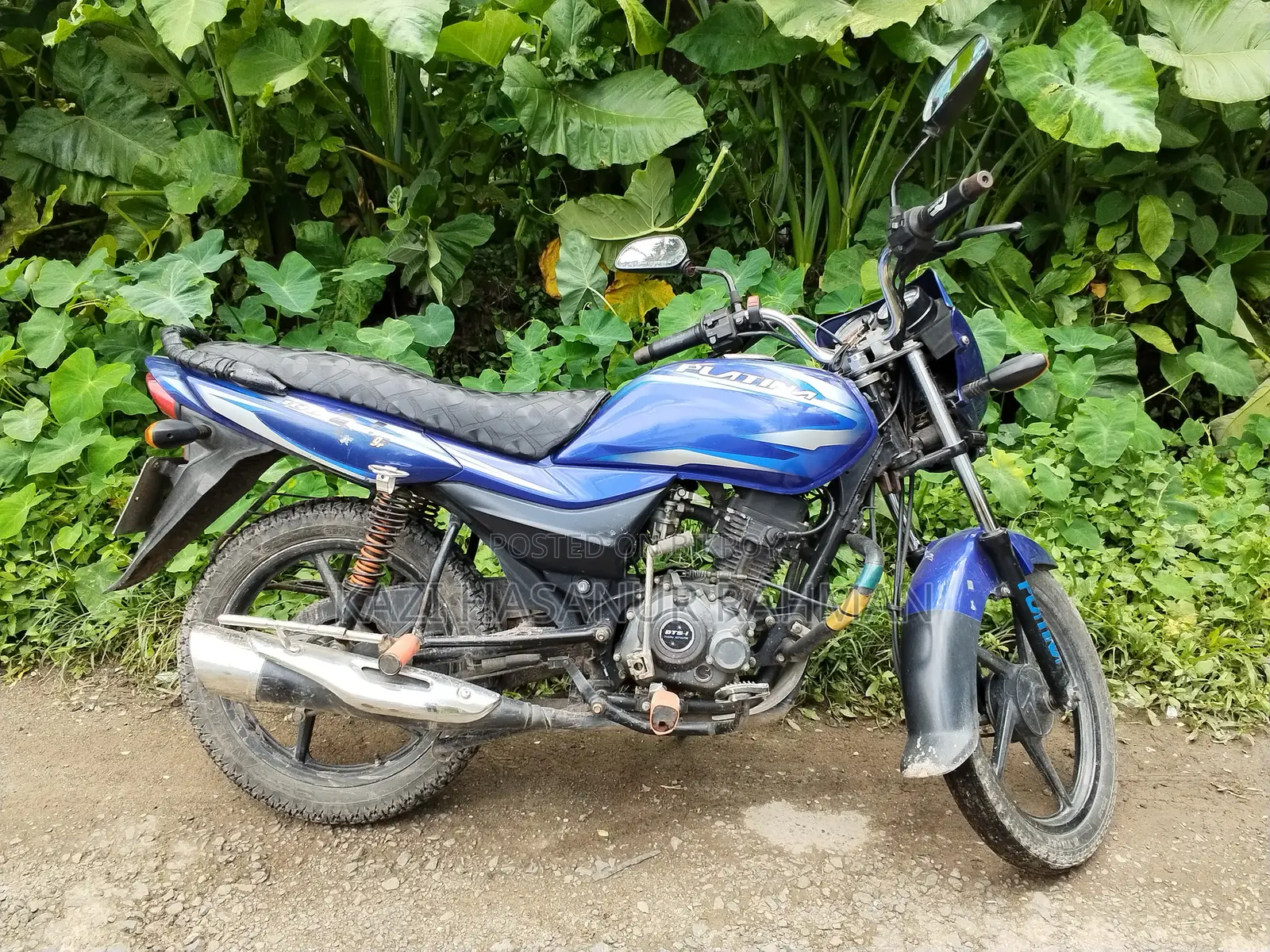 Bajaj Platina 110 ES 2020 Blue