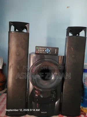 Philips MMS2160B (2:1) Sound Bar System Speaker With Remote