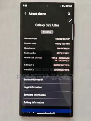 Samsung Galaxy S22 Ultra 256 GB Green