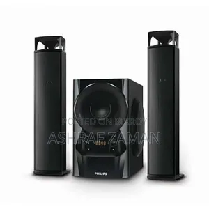 Philips MMS2160B (2:1) Sound Bar System Speaker With Remote