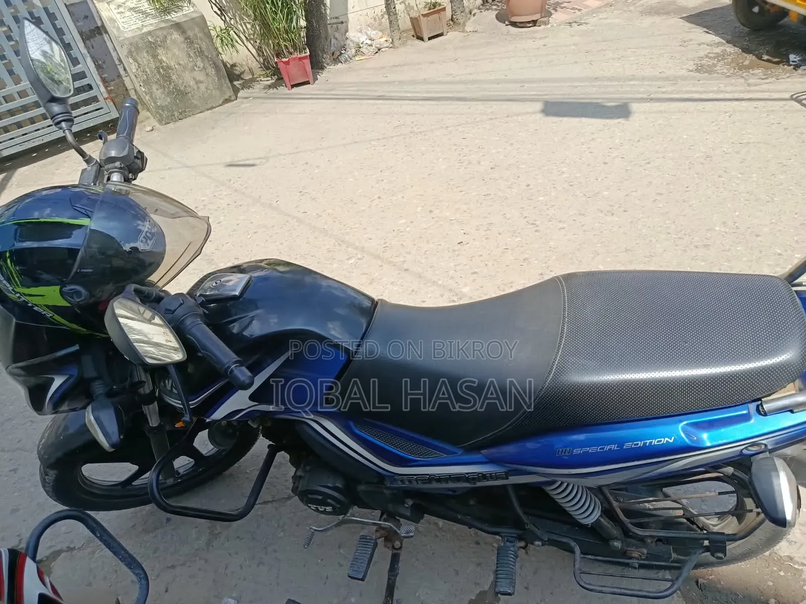 TVS Metro Plus 2020 Blue