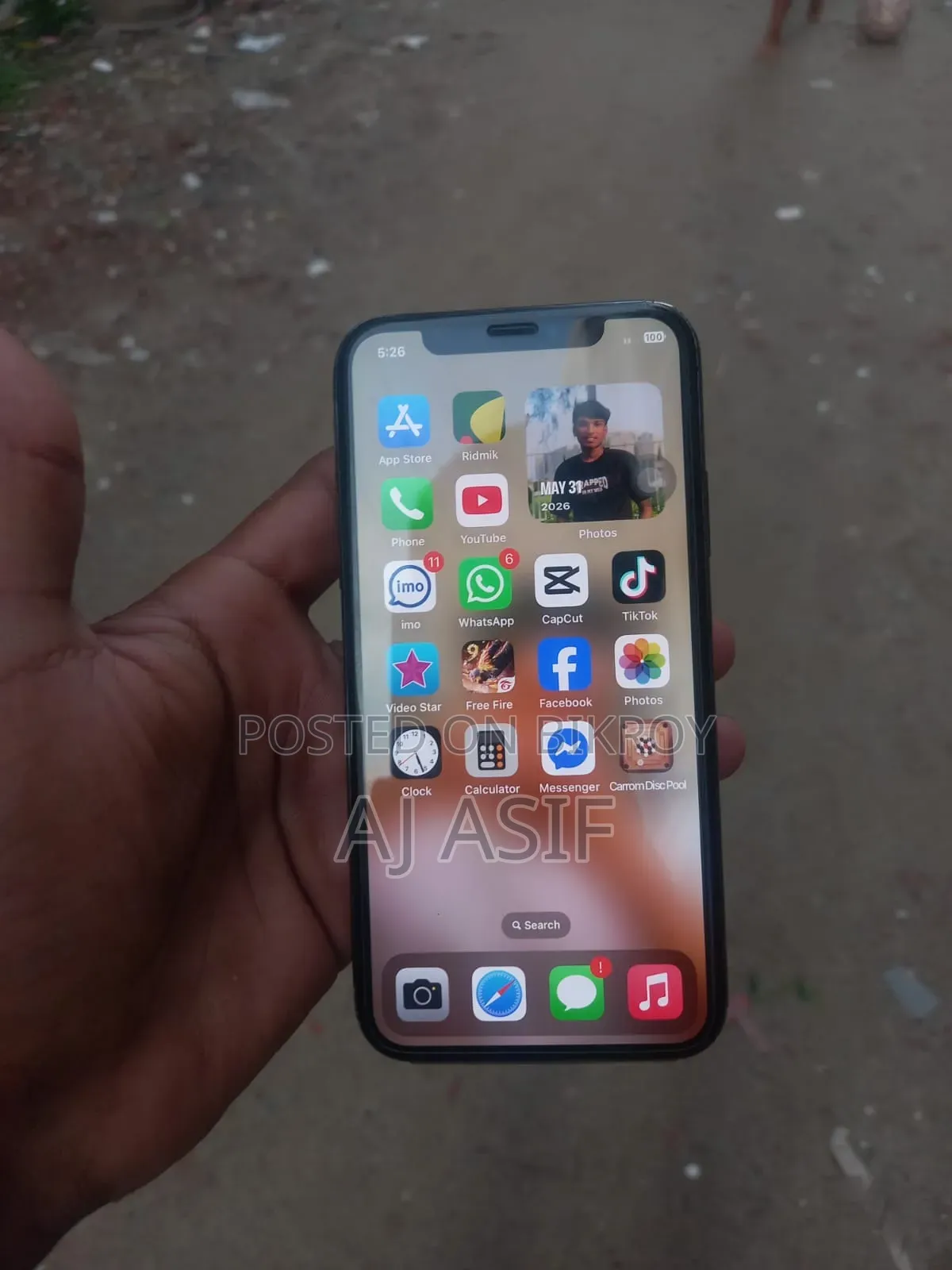 Apple iPhone X 64 GB Black