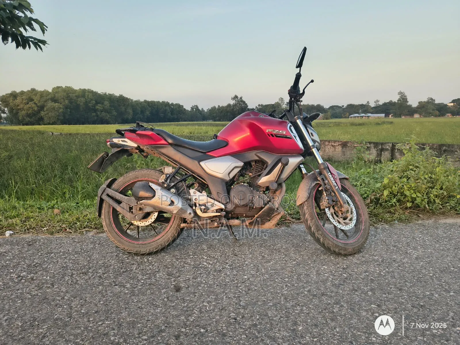Yamaha FZS V3 2022 Red
