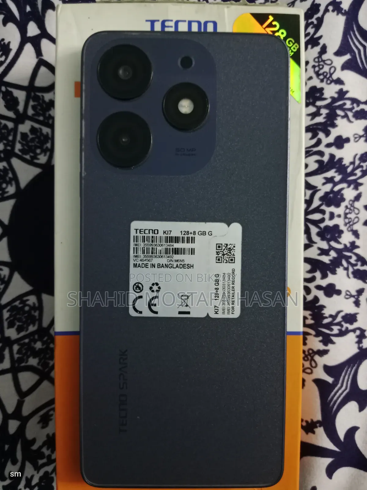 Tecno Spark 10 Pro 128 GB Black