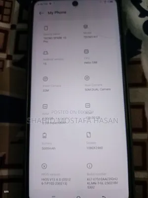 Tecno Spark 10 Pro 128 GB Black